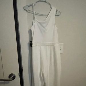 White Express Jumpsuit